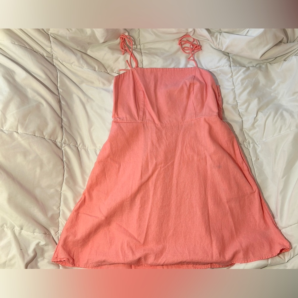 Light Pink Short Sun Dress Old Navy. Size L.